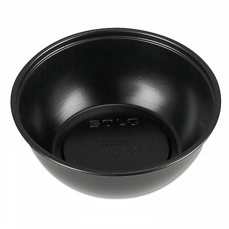 Polystyrene Portion Cups, 2.5 oz, Plastic, Black, 250/Bag, 10 Bags/Carton (DSS2)