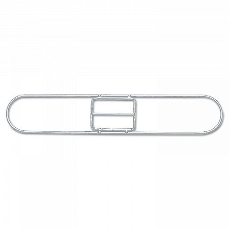Clip-On Dust Mop Frame, 24 x 3.25, Steel Wire, Black (1224)