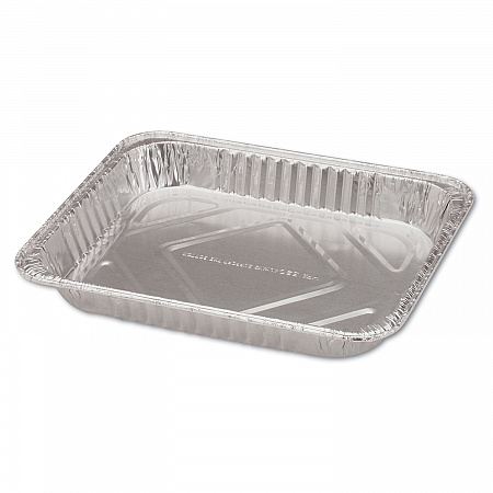 Aluminum Steam Table Pans, Half-Size Shallow, 1.69