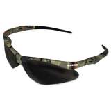 KleenGuard Nemesis Safety Glasses, Camo Frame, Smoke Anti-Fog Lens (22609)