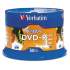 Verbatim DVD-R Recordable Disc, 4.7 GB, 16x, Spindle, White, 50/Pack (95137)