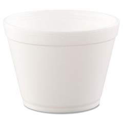 Dart Foam Containers,16 oz, White, 25/Bag, 20 Bags/Carton (16MJ32)