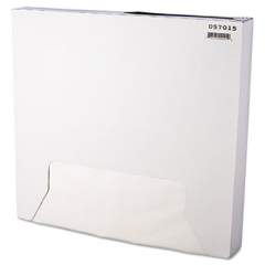 Bagcraft Grease-Resistant Paper Wraps and Liners, 15 x 16, White, 1,000/Box, 3 Boxes/Carton (057015)