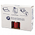 Low-Density Commercial Can Liners, Infectious Waste Biohazard, 45 gal, 1.3 mil, 40