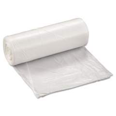Inteplast Group Low-Density Commercial Can Liners, 10 gal, 0.35 mil, 24" x 24", Clear, 1,000/Carton (SL2424LTN)