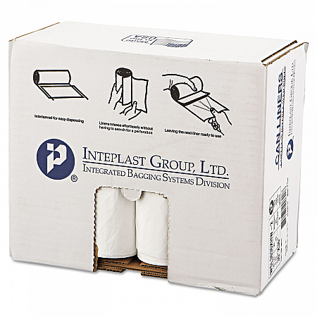 Low-Density Commercial Can Liners, 30 gal, 0.7 mil, 30