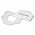 Health Gards Toilet Seat Covers, Half-Fold, 14.25 x 16.5, White, 250/Pack, 10 Boxes/Carton (HG2500)
