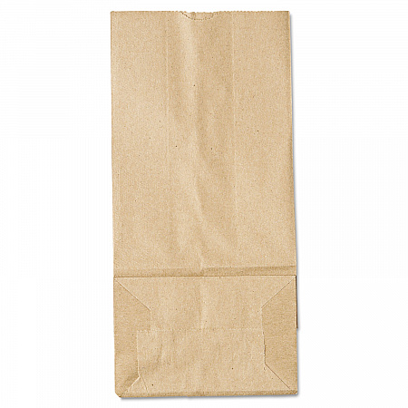 Grocery Paper Bags, 5# Size, 35# Basis Weight, 5.25