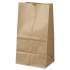 General Grocery Paper Bags, 40 lbs Capacity, #25 Squat, 8.25"w x 6.13"d x 15.88"h, Kraft, 500 Bags (GK25S500)