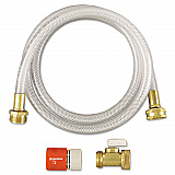 RTD Water Hook-Up Kit, Switch, On/Off, 0.38 dia x 5 ft (D3191746)