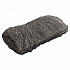 Industrial-Quality Steel Wool Hand Pads, #1 Medium, Steel Gray, 16 Pads/Sleeve, 12 Sleeves/Carton (117004)