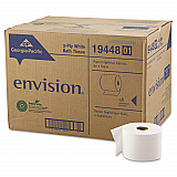 Pacific Blue Basic High-Capacity Bathroom Tissue, Septic Safe, 2-Ply, White, 1,000 Sheets/Roll, 48 Rolls/Carton (1944801)