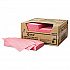 Wet Wipes, Diamond-Pattern Design, 11.5 x 24, White/Pink, 200/Carton (8507)