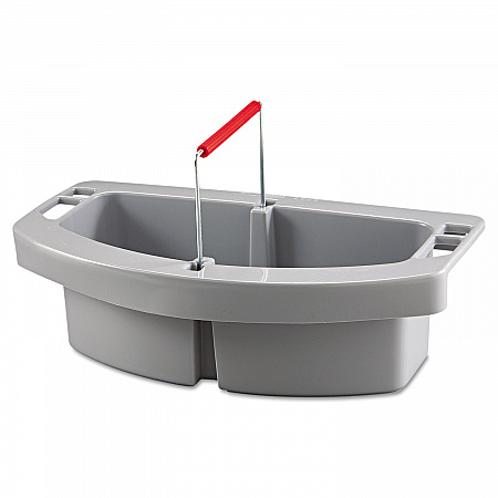 Maid Caddy, Two Compartments, 16 x 9 x 5, Gray (2649GRA)