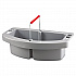 Maid Caddy, Two Compartments, 16 x 9 x 5, Gray (2649GRA)