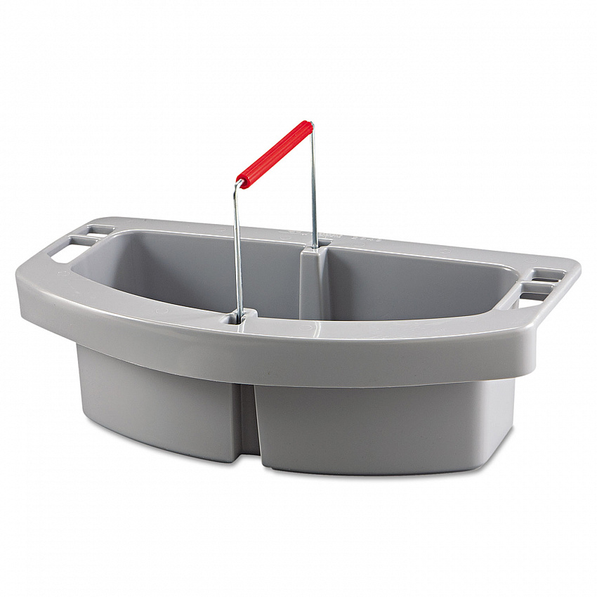 Maid Caddy, Two Compartments, 16 x 9 x 5, Gray (2649GRA)