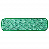 Microfiber Dust Pad, 18.5 x 5.5, Green (Q412GRE)