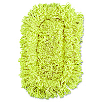 Trapper Looped-End Dust Mop Head, 12 x 5, Yellow, 12/Carton (J15112CT)