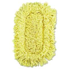 Rubbermaid Commercial Trapper Looped-End Dust Mop Head, 12 x 5, Yellow, 12/Carton (J15112CT)