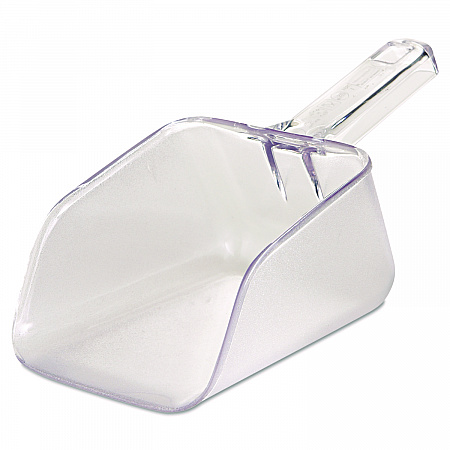 Bouncer Bar/Utility Scoop, 32 oz, Plastic, Clear (2884CLE)