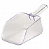 Bouncer Bar/Utility Scoop, 32 oz, Plastic, Clear (2884CLE)
