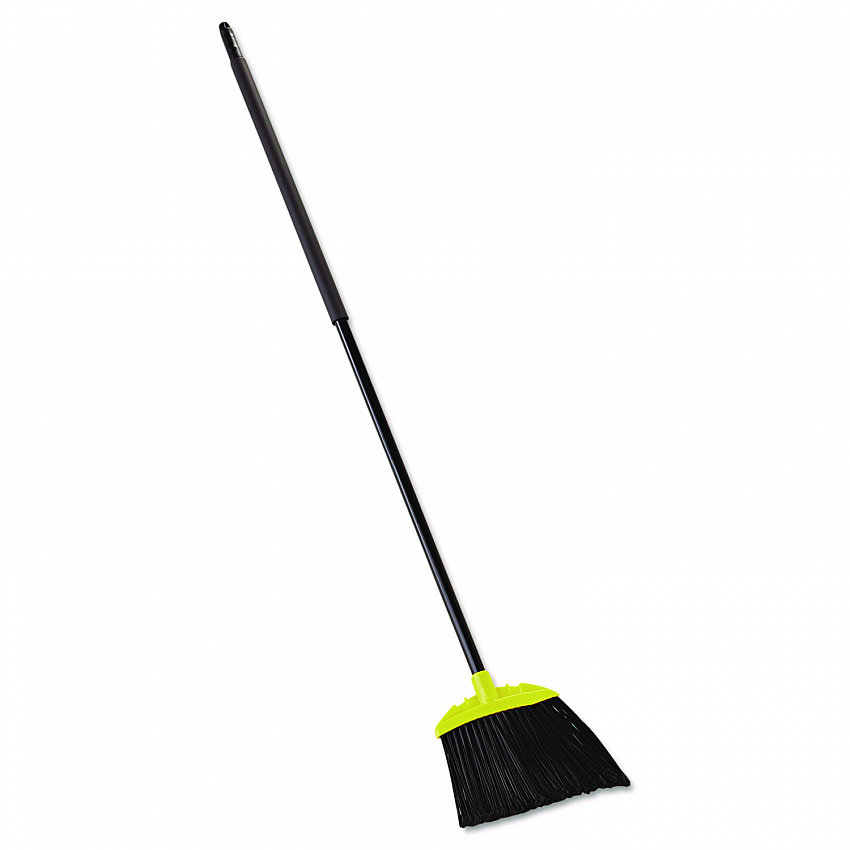 Jumbo Smooth Sweep Angled Broom, 46" Length, Black/Yellow (638906BLAEA)