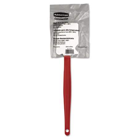 Rubbermaid Commercial High-Heat Cook's Scraper, 13 1/2", Red/White (1963RED)