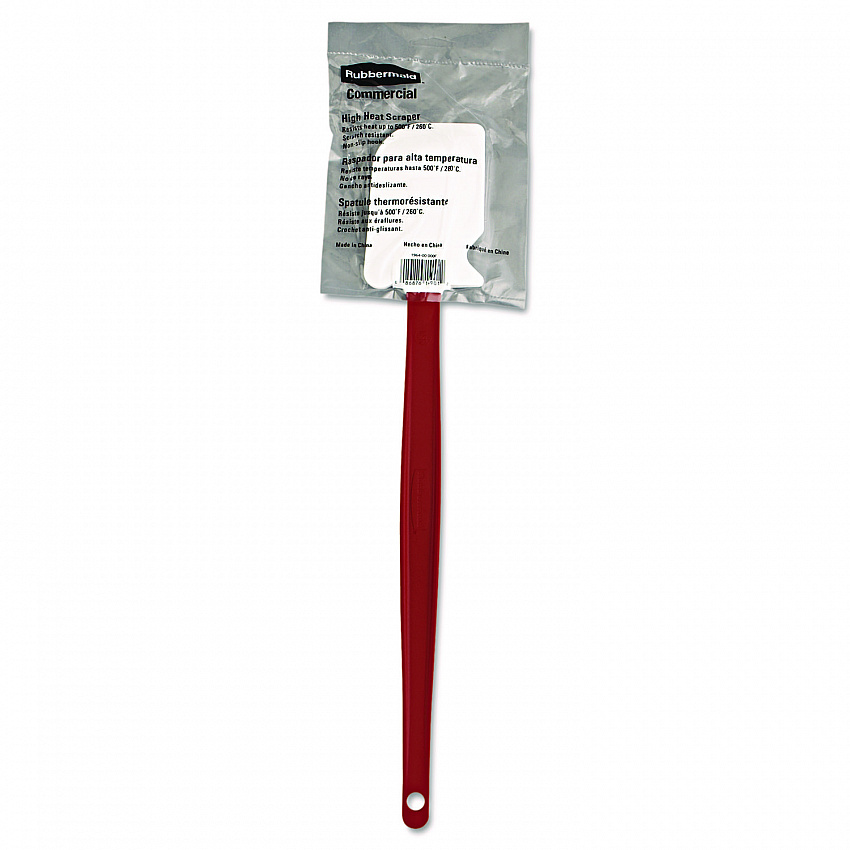 High-Heat Cook's Scraper, Plastic, 16.5", Red/White (1964RED)