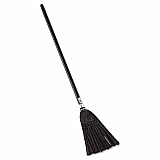 Lobby Pro Synthetic-Fill Broom, Synthetic Bristles, 37.5" Overall Length, Black (2536)