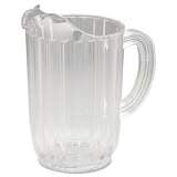 Rubbermaid Commercial Bouncer Plastic Pitcher, 32oz, Clear (3336CLE)