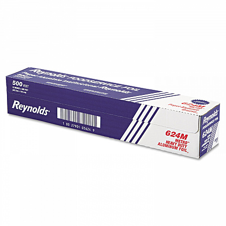 Metro Aluminum Foil Roll, Heavy Duty Gauge, 18