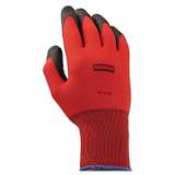 North Safety NorthFlex Red Foamed PVC Gloves, Red/Black, Size 9/L, 12 Pairs (NF119L)
