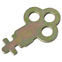 Towel Dispenser Key, Fits Towel Dispensers R1500XC T1800WH, T1800XC, T1900SS, T1950XC, T1905XC, T800WH (N13EZ)