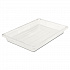 Food/Tote Boxes, 5 gal, 26 x 18 x 3.5, Clear, Plastic (3306CLE)