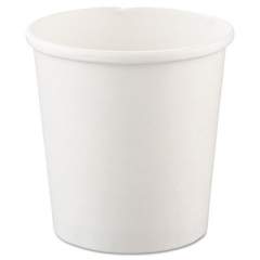 Dart Flexstyle Double Poly Paper Containers, 16 oz, White, 25/Pack, 20 Packs/Carton (H4165U)