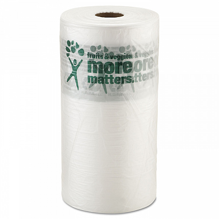 Produce Bags, Fruits and Veggies - More Matters Labeling, 0.35 mil, 10