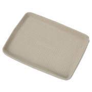 Chinet StrongHolder Molded Fiber Food Trays, 1-Compartment, 9 x 12 x 1, Beige, 250/Carton (20815)