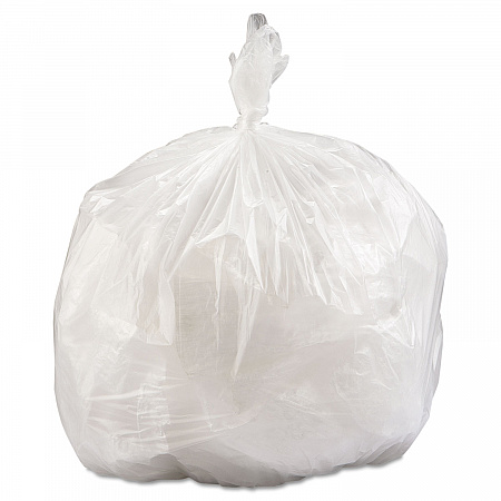 High-Density Commercial Can Liner Value Pack, 33 gal, 14 mic, 33