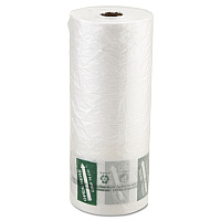 Produce Bags, Fruits and Veggies - More Matters Labeling, 0.35 mil, 12" x 20", Clear, 875 Bags/Roll, 4 Rolls/Carton (PHMORE20NS)