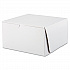 White One-Piece Non-Window Bakery Boxes, 10 x 10 x 5.5, White, Paper, 100/Carton (0977)