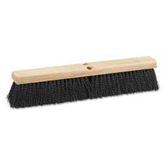 Boardwalk Floor Brush Head, 3" Black Medium Weight Polypropylene Bristles, 18" Brush (20618)