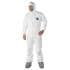 DuPont Tyvek Elastic-Cuff Hooded Coveralls w/Boots, White, 2X-Large, 25/Carton (TY122S2XL)
