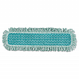 HYGEN Microfiber Fringed Dust Mop Pad, 24w x 9d, Green (Q42600GR00)