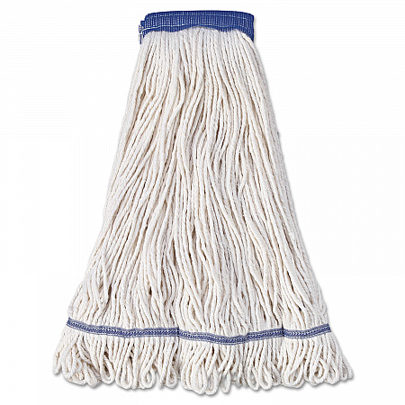 Super Loop Wet Mop Head, Cotton/Synthetic Fiber, 5