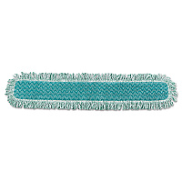 HYGEN Dry Dusting Mop Heads with Fringe, 36", Microfiber, Green (Q438)
