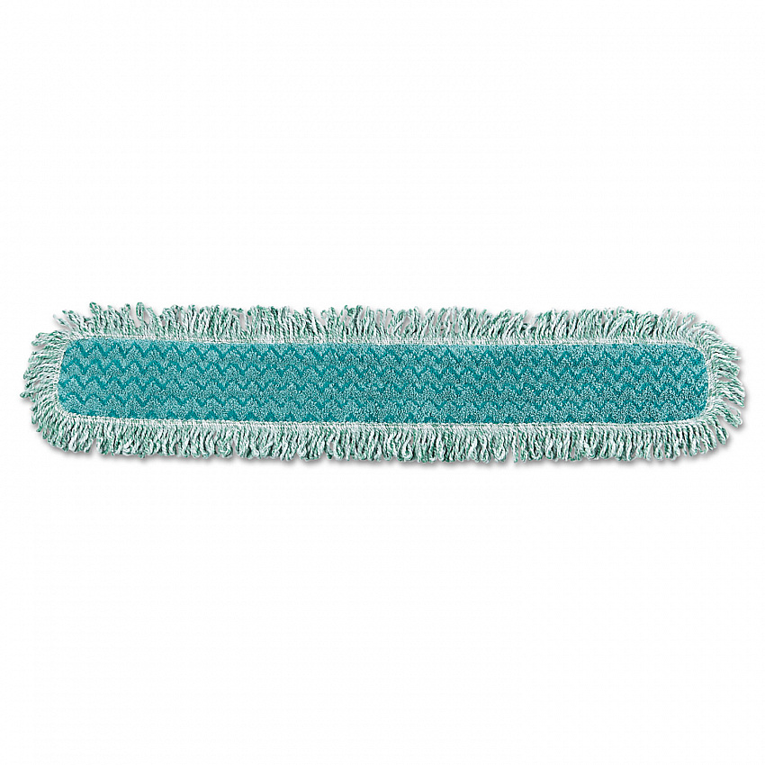 HYGEN Dry Dusting Mop Heads with Fringe, 36", Microfiber, Green (Q438)