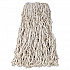 Non-Launderable Economy Cut-End Cotton Wet Mop Head, 24 oz, 1