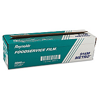 Metro Light-Duty PVC Film Roll with Cutter Box, 18" x 2,000 ft (914M)