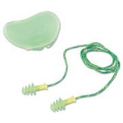 Howard Leight by Honeywell FUS30S-HP Fusion Multiple-Use Earplugs, Small, 27NRR, Corded, GN/WE, 100 Pairs