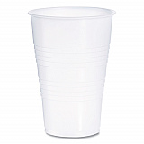 High-Impact Polystyrene Cold Cups, 16 oz, Plastic, Translucent, 50/Sleeve, 20 Sleeves/Carton (Y16T)